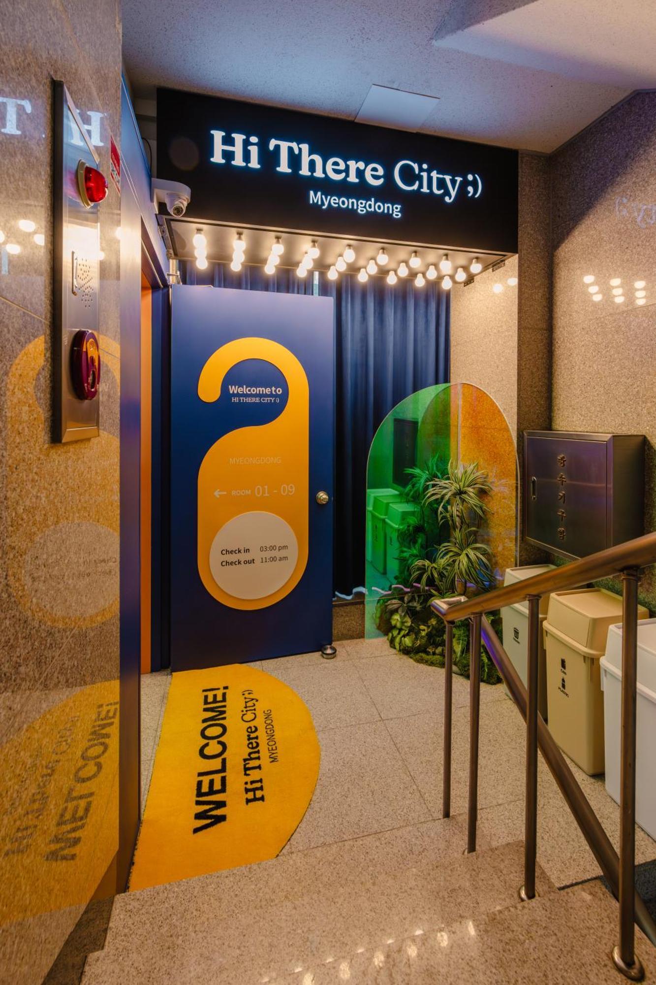 Hithere City Myeongdong Seoul Bagian luar foto